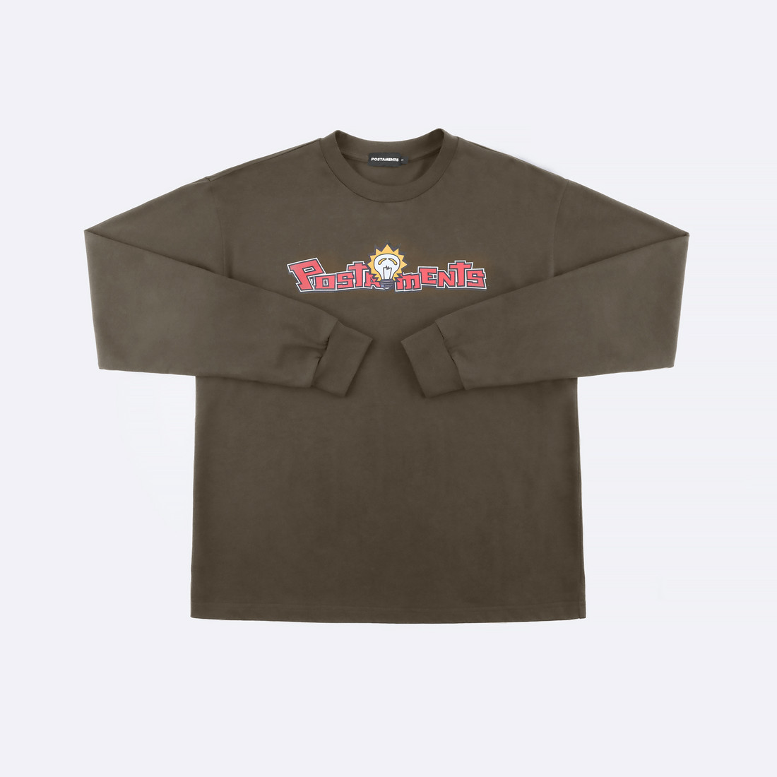 Купить Лонгслив Postaments Think (khaki)