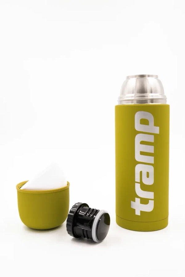 Термос Tramp 1000 мл Soft Touch TRC-109 Оливковый
