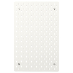 IKEA SKÅDIS  (ИКЕА СКОДИС)  -  Перфорированная панель - белая 36x56 см