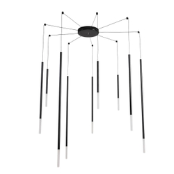 8400/27L LEDIO LN26 000 черный/белый, металл/акрил Люстра LED 27W 3000K 220V STICK
