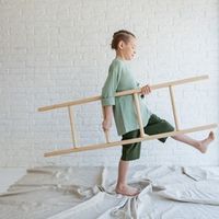 Рубашка муслиновая "Шалфей" подростковая