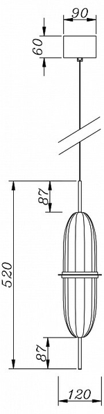 Подвесной светильник Freya Whisper FR6184PL-L8BS