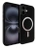 Чехол накладка iPhone 16 6.1" Gurdini Rome Series with Magsafe Black