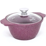 Кастрюля 1л со стеклянной крышкой «Trendy style» mystery к11tsm