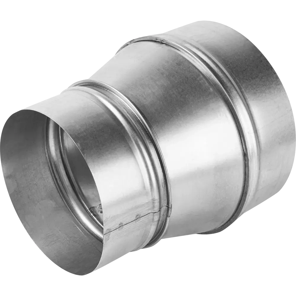 Переход оцинкованный D125 мм/D130 мм