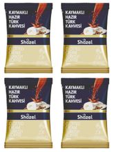 Кофейный напиток Shazel С топлёными сливками 100 г x 4 шт