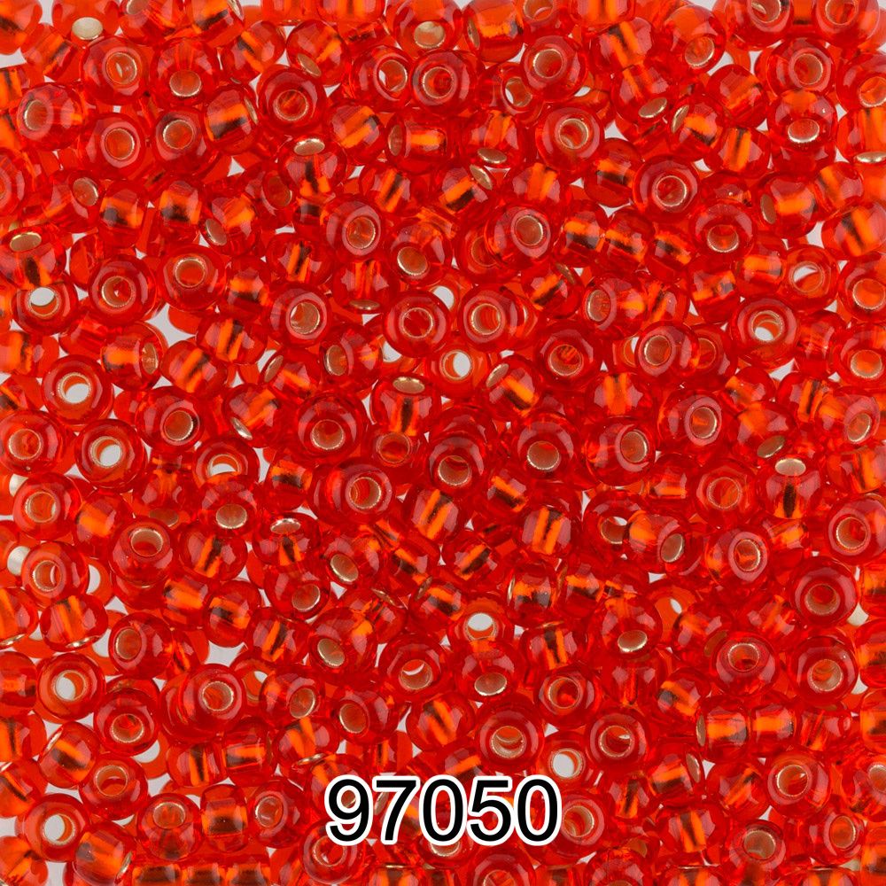 Бисер Preciosa 10/0 (2.3 мм), 500 г, 97050 (Ф183) оранжево-красный Бисер Preciosa 10/0 (2.3 мм), 500 г, 97050 (Ф183) оранжево-красный