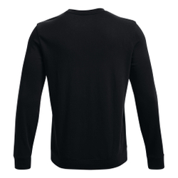 Мужское теннисное поло Under Armour Rival Terry LC Long Sleeve Men - Black