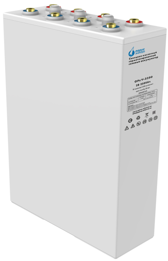 Аккумулятор Парус Электро OPzV-2-2500 ( 2500Ач / 2В ) GEL