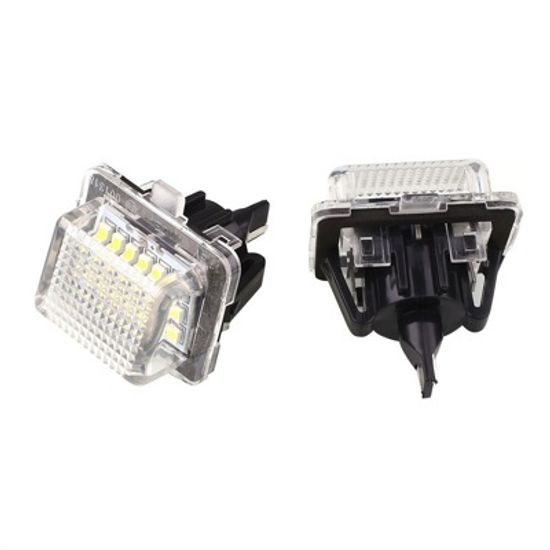 Плафон подсветки номера Mercedes W204 W205 W212 W221