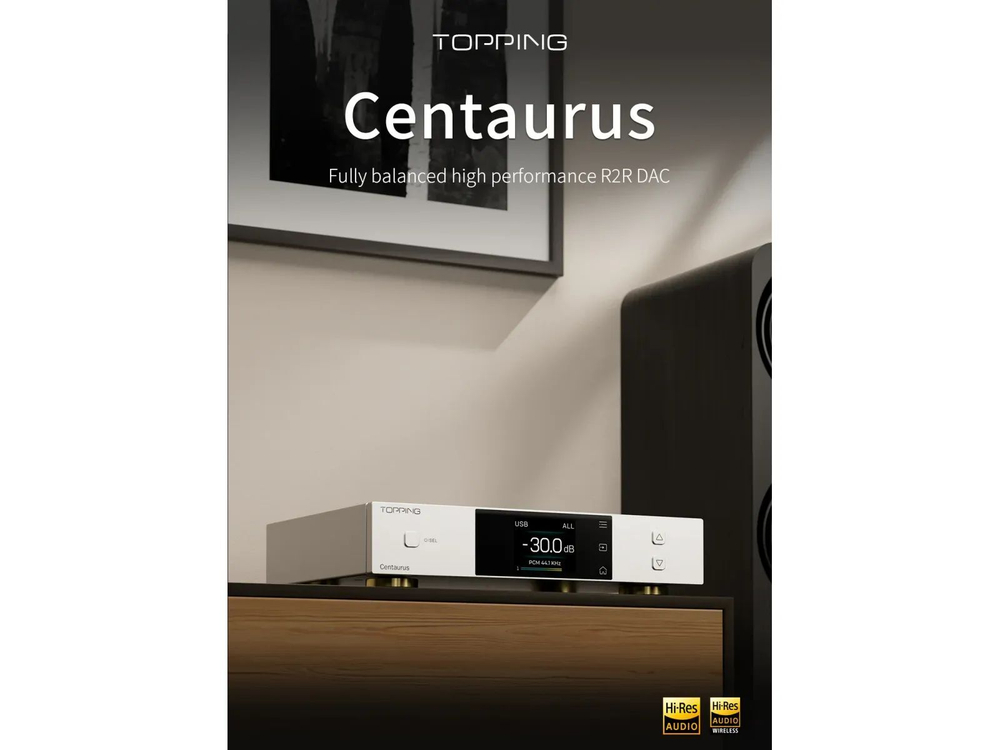 Цифро-аналоговый преобразователь Topping Centaurus R2R