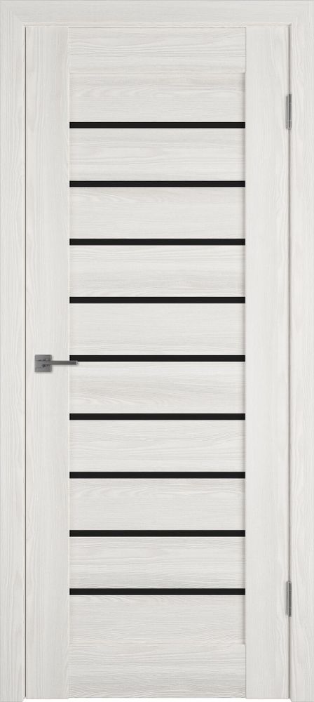 Дверь Line 3 / Bianco P / Black Gloss / Владимирские двери Дверь Line 3 / Bianco P / Black Gloss / Владимирские двери