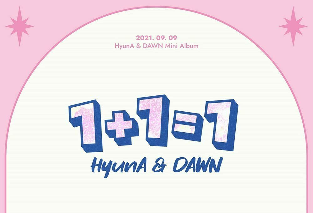 Альбом HYUNA & DAWN - 1+1=1