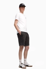 Шорты Puma Essentials Elevated Relaxed Wash - черный