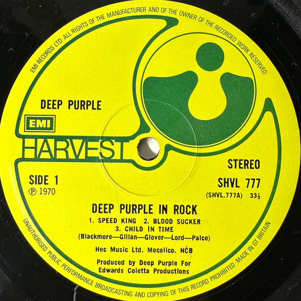 Deep Purple - Deep Purple In Rock (Англия)