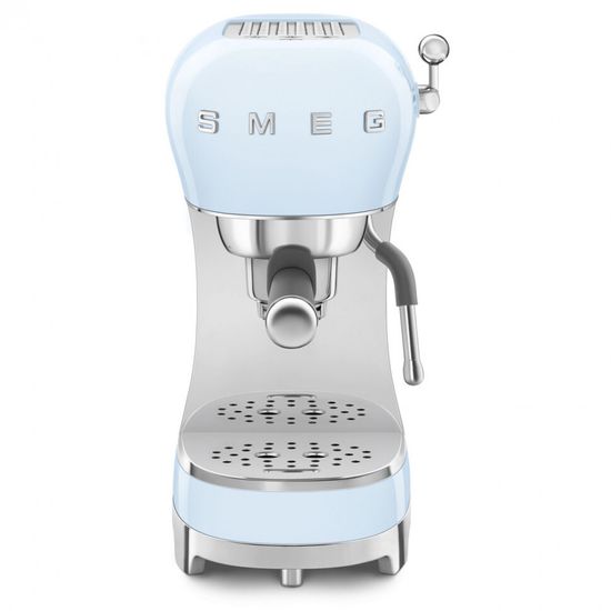 Кофемашина-эспрессо Smeg ECF02PBEU , голубой