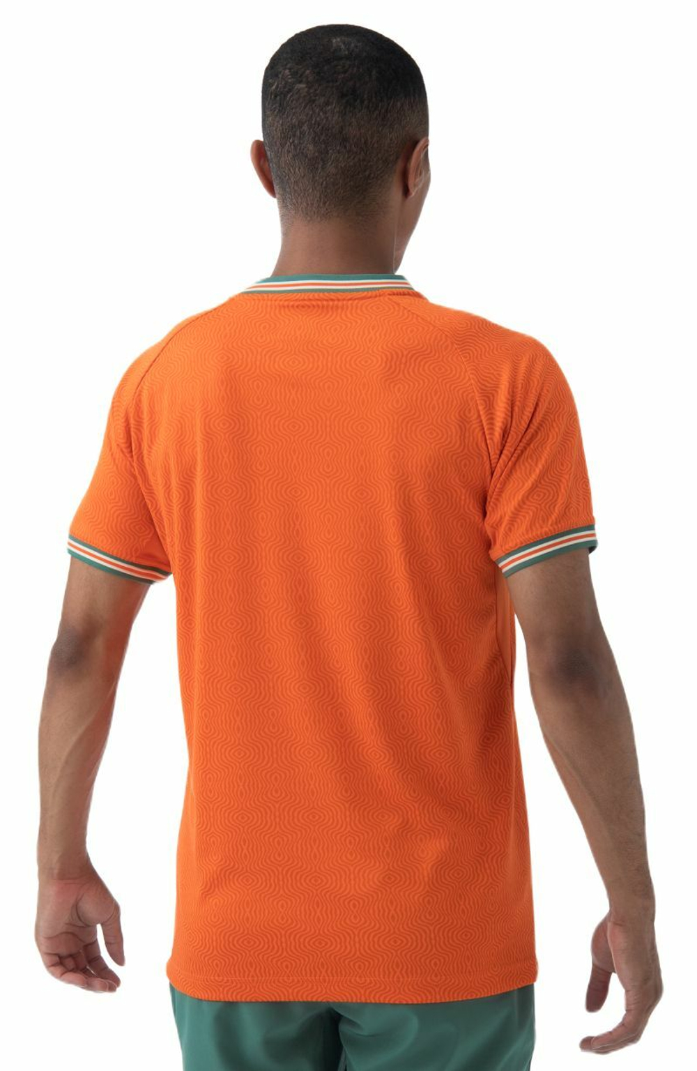 Мужская теннисная футболка Yonex RG Crew Neck T-Shirt - bright orange