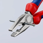 Плоскогубцы комбинированные хромированные 180 мм Knipex 03 05 180 SB