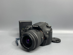 Sony A58 Kit 18-55mm Скол на объективе
