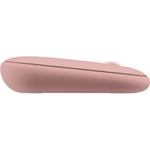Мышь Logitech M350 Pebble Rose (беспроводная 2.4 GHz, Bluetooth) Бесшумная