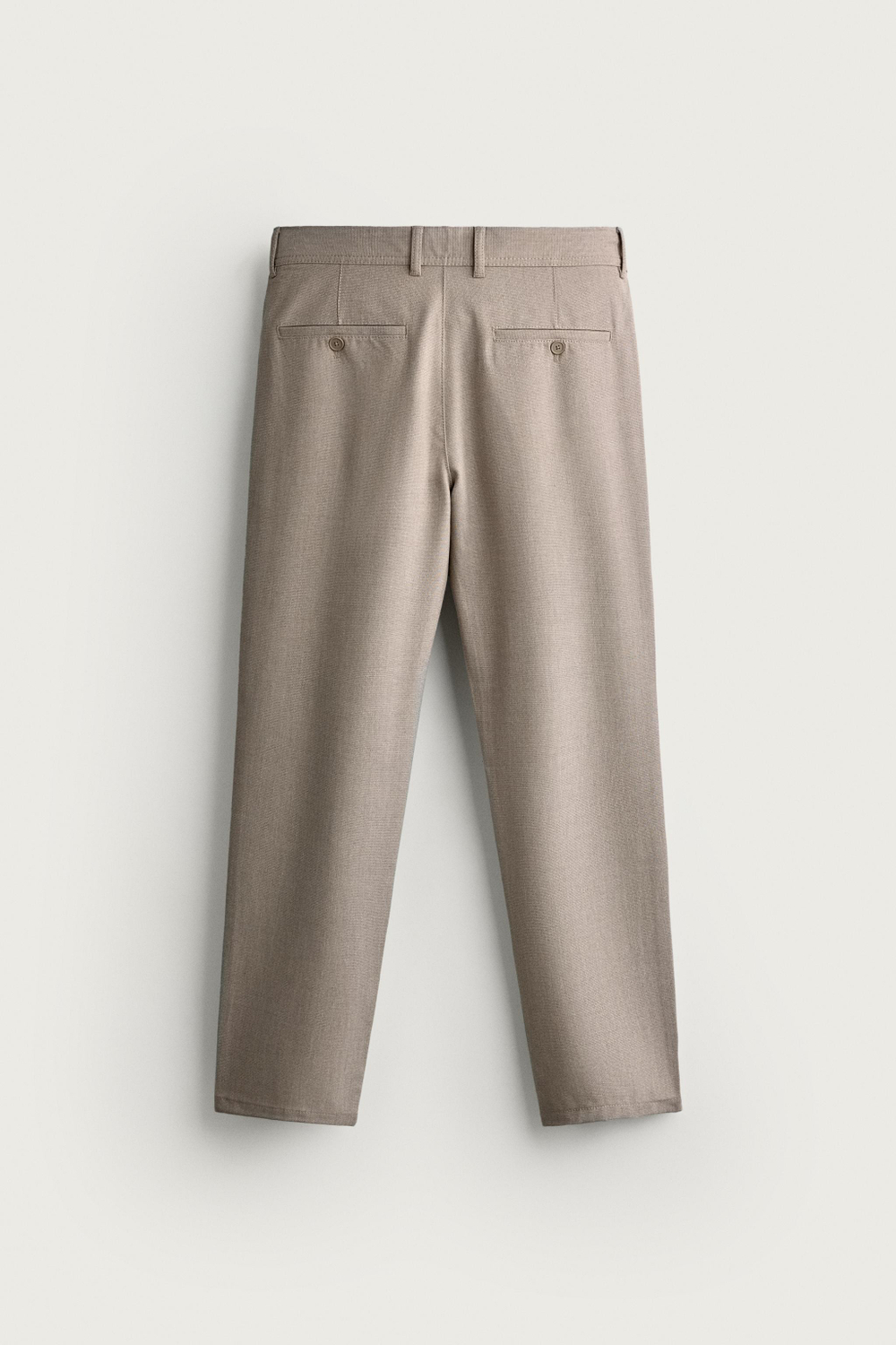 КОМФОРТНЫЕ БРЮКИ ЧИНОС ИЗ РЕЛЬЕФНОЙ ТКАНИ — ZARA