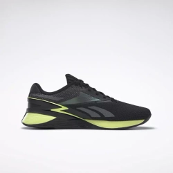 Кроссовки мужские Reebok Nano X3 (Черно-Желтые)