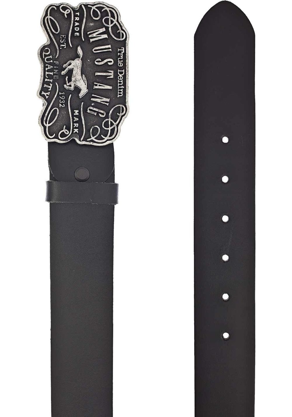 Ремень 40mm with buckle in dark blackened silver MG2117L15-0791