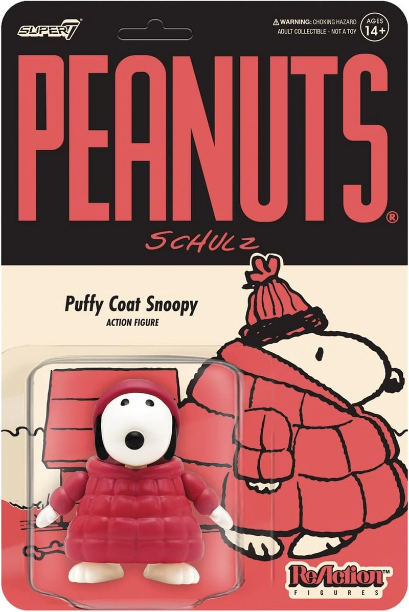 Фигурка Super7 - Peanuts: Puffy Coat Snoopy (W5)