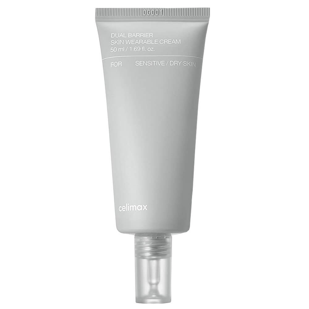 Celimax Крем для лица барьерный с комплексом церамидов, Dual Barrier Skin Wearable Cream, 50 мл
