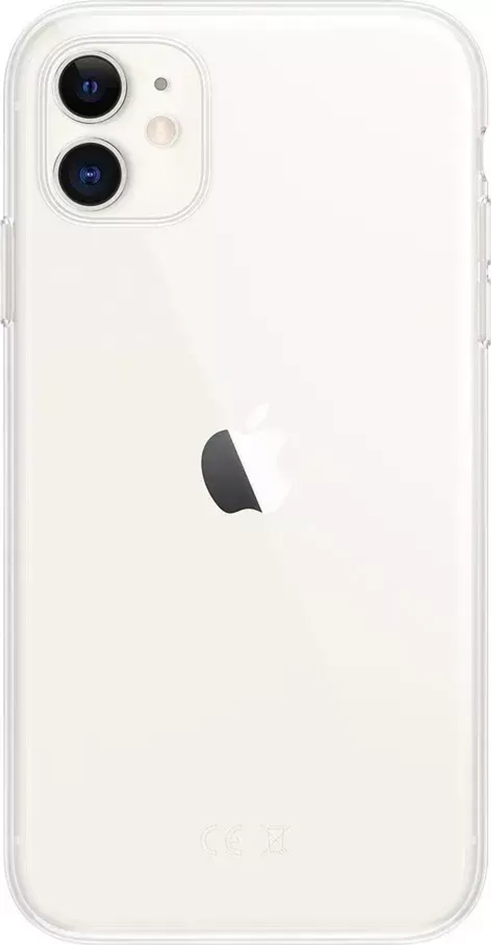 Тонкий силиконовый чехол для Apple iPhone 11 - прозрачный