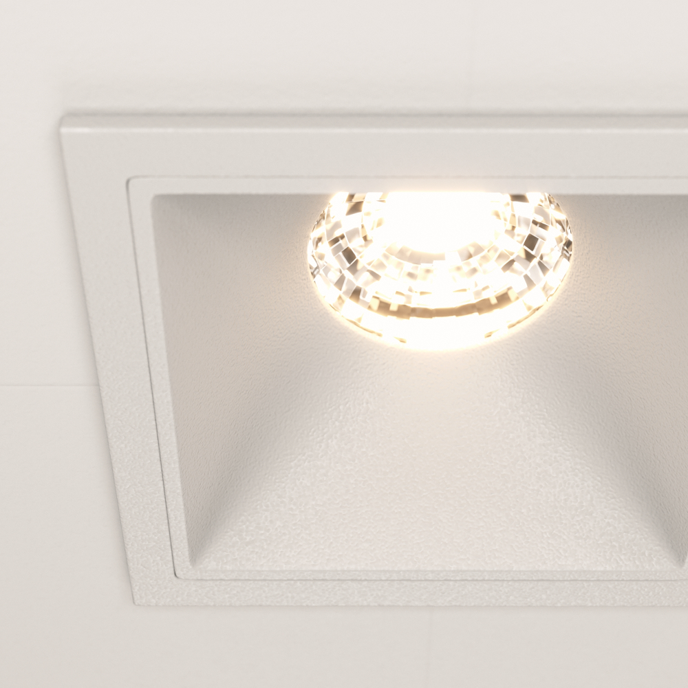 Встраиваемый светодиодный светильник Maytoni Alfa LED DL043-01-10W3K-SQ-W