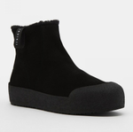 Замшевые ботинки INUIKII Cortina Black на меху