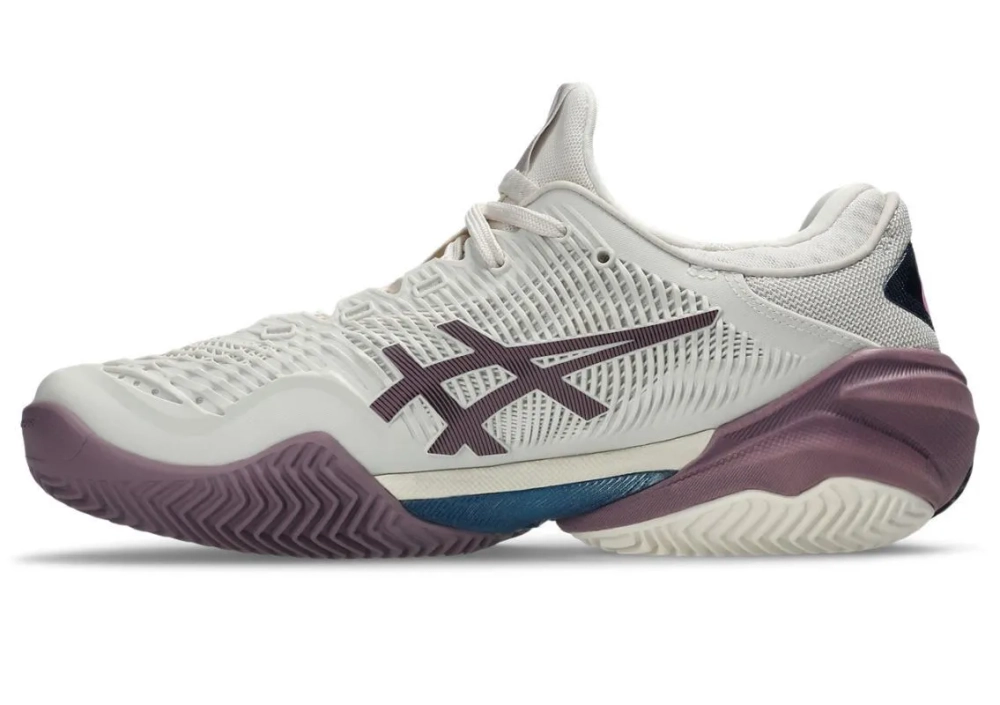 Женские теннисные кроссовки Asics Court FF 3 Clay - soft oat/dusty mauve