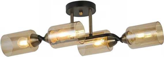 Потолочная люстра IL8148-4COU-79 BK BR ILLUMICO