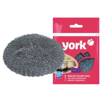 Губка стальная Мега YORK