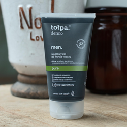 TOLPA MEN PURE CHARCOAL Скраб с углем против черный точек 100 мл