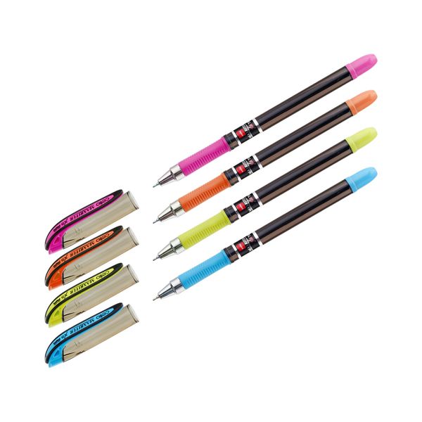 Ручка шариковая Maxriter XS tinted black 0.7 мм, 35 шт, 709 цвет чернил: синий, Cello 709