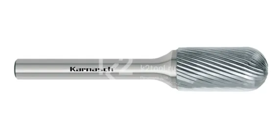 Борфреза твердосплавная Karnasch форма C, 3х14х3х38 мм, насечка HP-5, без покрытия, арт. 11.3023-025