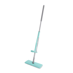 Швабра Hausmann Care Clean 135см с отжимом, насадка 34х12см микрофибра