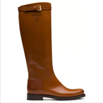 PRADA Knee high Boots Women"s Brown