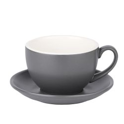 Чайная пара 370 мл серая матовая d 10,9 см h7,2 см Barista (Бариста) P.L. Proff Cuisine [6]