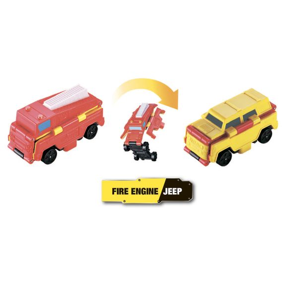 Maşın TransRacers Fire Engine &amp; Jeep