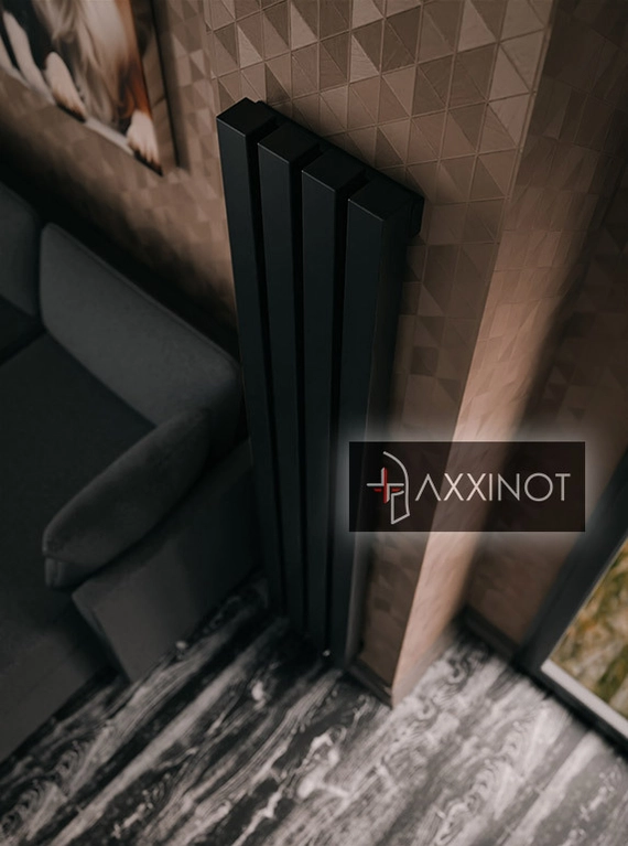 Axxinot Verde V 500 - вертикальный трубчатый радиатор высотой 500 мм