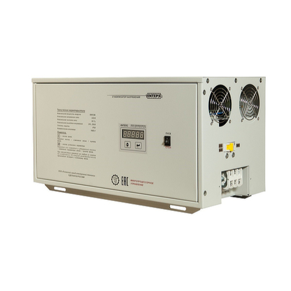 Стабилизатор переменного напряжения LIDER PS7500 W-50