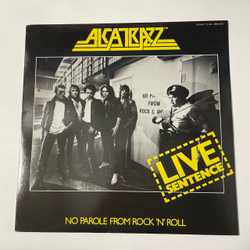 Винтажная виниловая пластинка LP Alcatrazz, Live Sentence (No Parole From Rock 'n' Roll) (Япония 1984) (Без Оби)