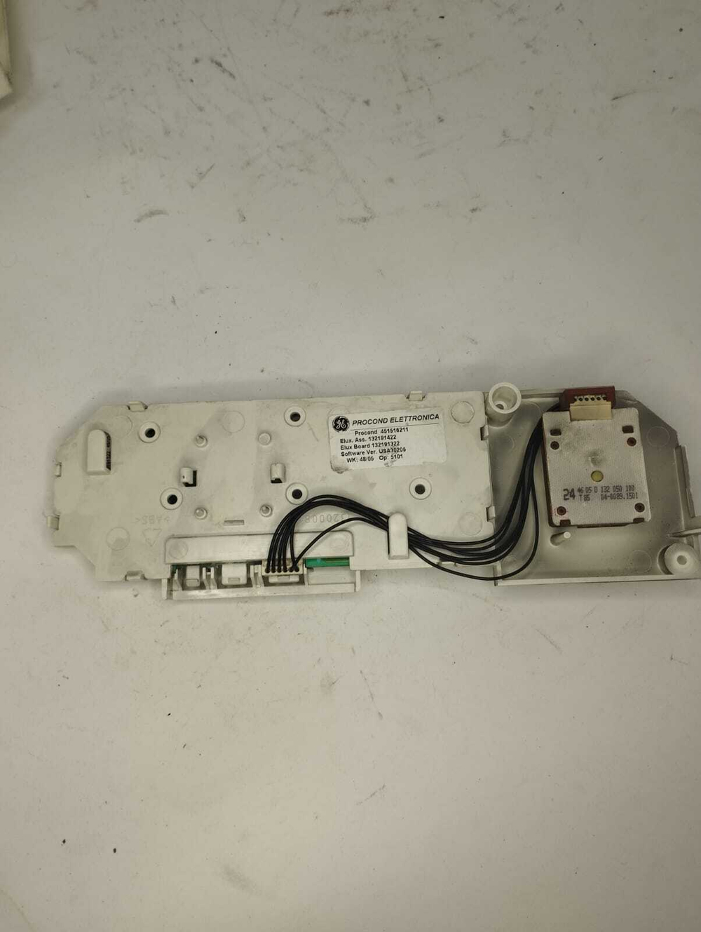 125 Плата индикации Electrolux 45151622111 б/у для стиральной машины