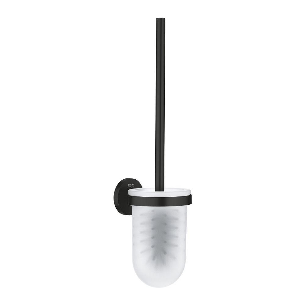 Ёршик с держателем GROHE Start, черный матовый (411852430) Ёршик с держателем GROHE Start, черный матовый (411852430)