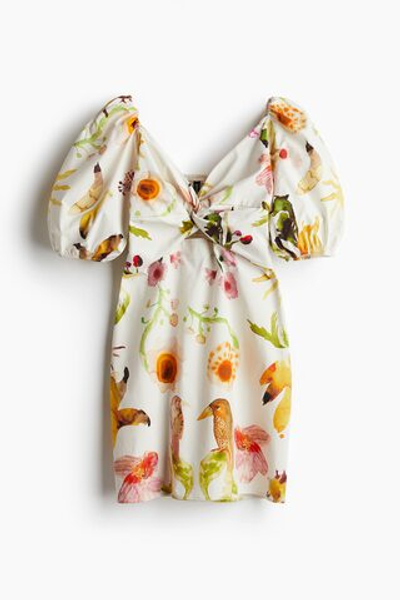 Платье со скрученной деталью - H&M