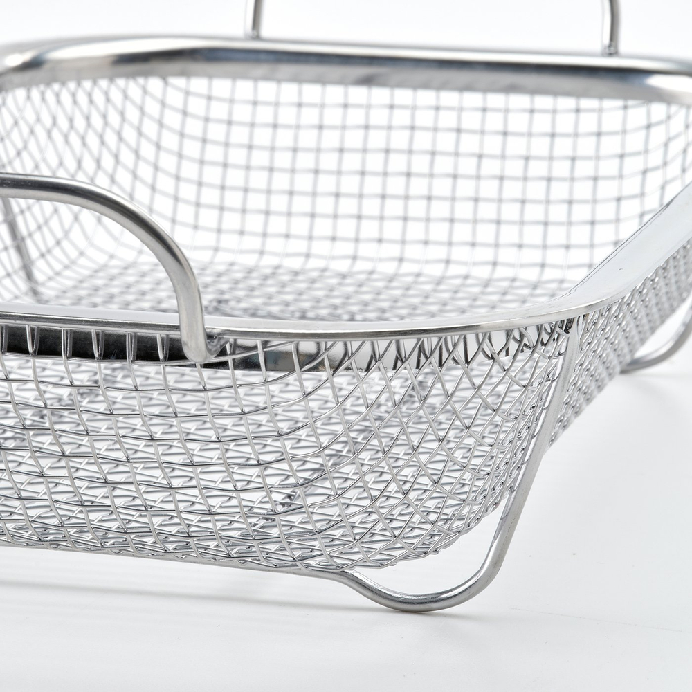 IKEA GRILLTIDER  (ИКЕА ГРИЛЛТИДЕР)  -  Корзина для гриля - нержавеющая сталь 33x19 см