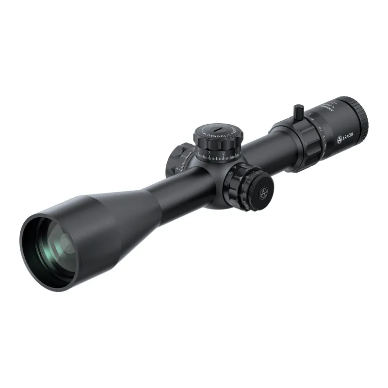 Оптический прицел ARKON Model A 3-18x50 / Аркон Модель А 3 18 на 50 - вид сбоку, матовый черный корпус